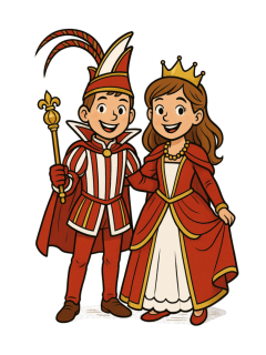 2009/10 - Kinderprinz Jens & Kinderprinzessin Anne