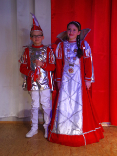 2018/19 - Kinderprinz Florian & Kinderprinzessin Lena