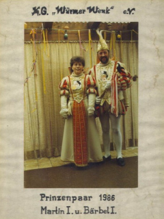 1985/86 - Martin I. & Bärbel I.