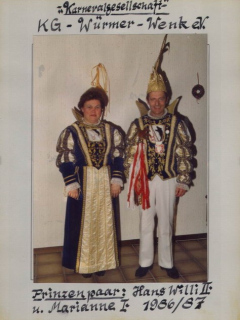 1986/87 - Hans-Willi II. & Marianne I.