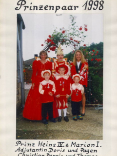 1997/98 - Heinz IV. & Marion I. - Adjutantin Doris