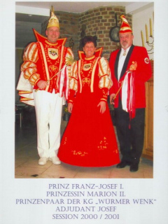 2000/01 - Franz-Josef I. & Marion II. - Adjutant Josef