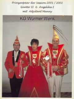 2001/02 - Günter II. & Angelika I. - Adjutant Manny
