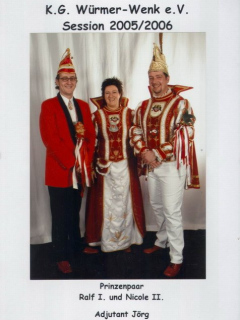 2005/06 - Ralf I. & Nicole II. - Adjutant Jörg