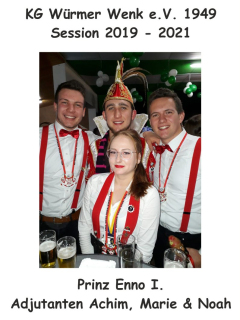 2019 - 2021 - Enno I. - Adjutanten Marie, Noah & Achim
