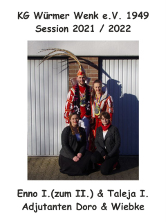 2021/22 - Enno I. (zum II.) & Taleja I. - Adjutantinnen Doro & Wiebke