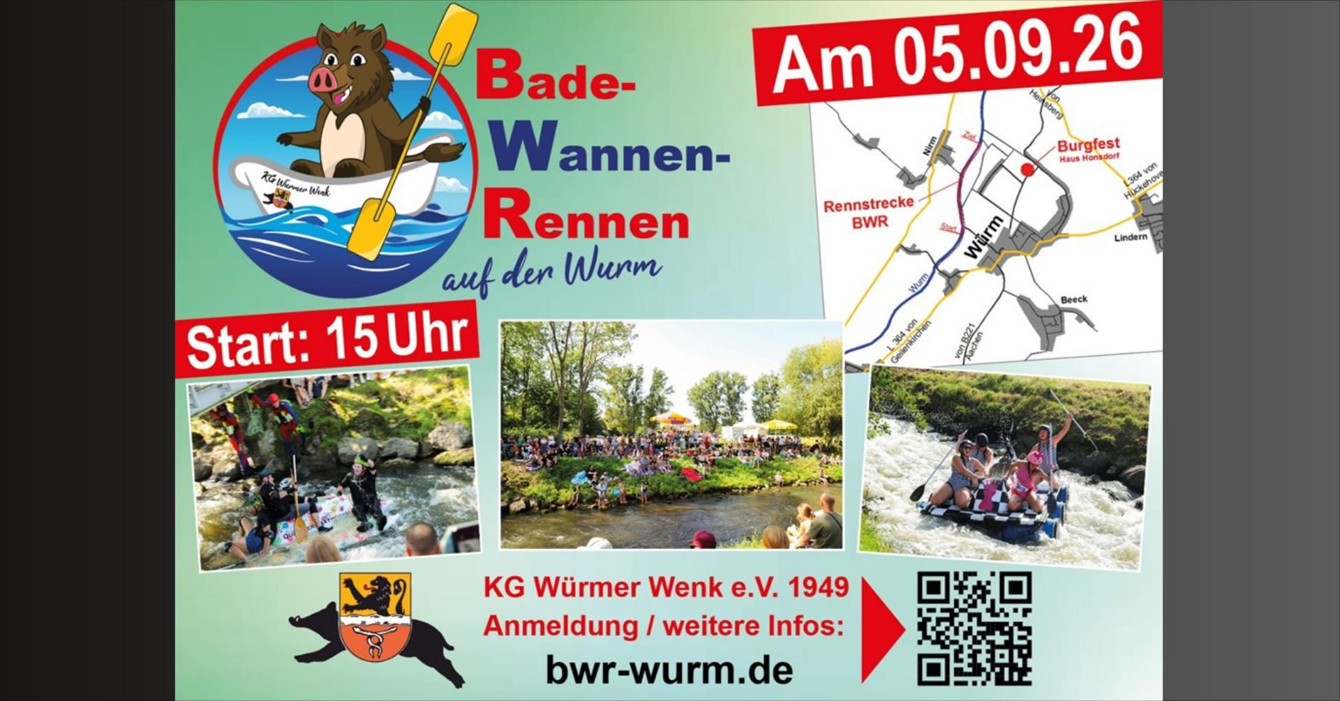 Badewannenrennen & Burgfest 2026